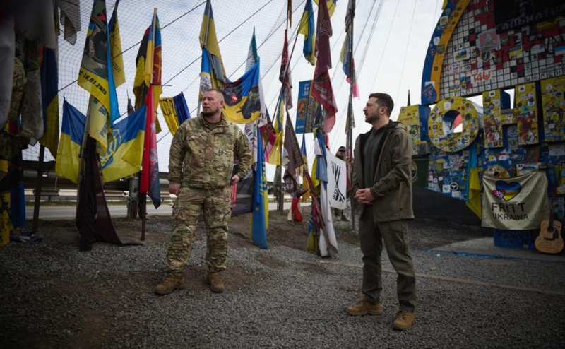 Зеленский неожиданно приехал к границе с Россией