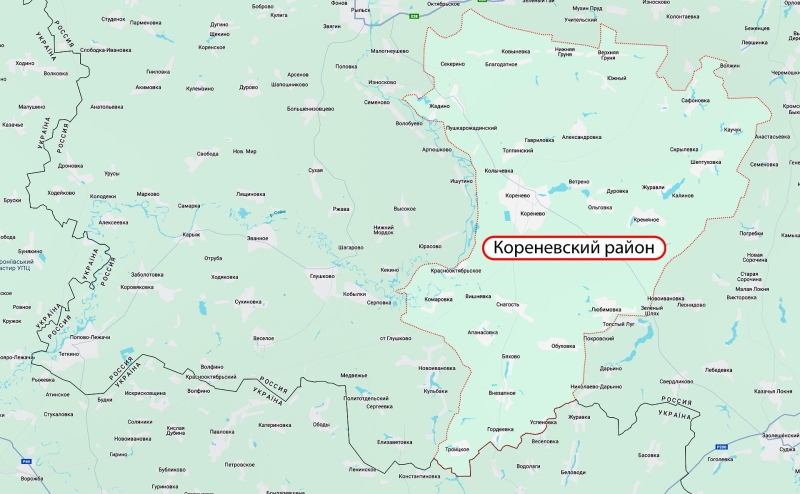 Жителей Кореневского района Курской области призвали пока не