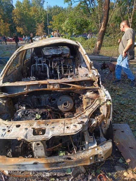 Жители рассказали о повреждениях девятиэтажки в Курске от падения